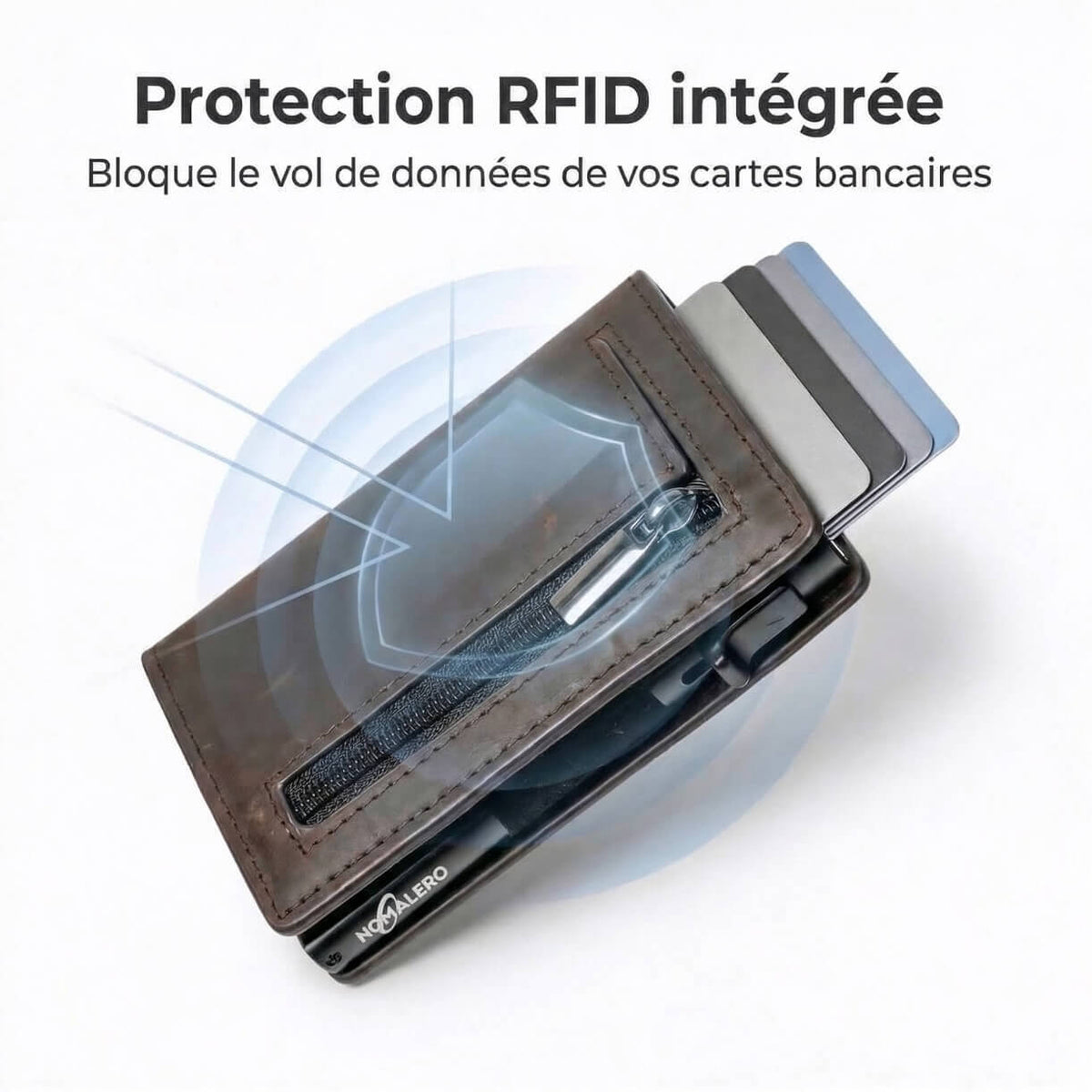 Portefeuille compact RFID | NOMALERO™ - NOMALERO