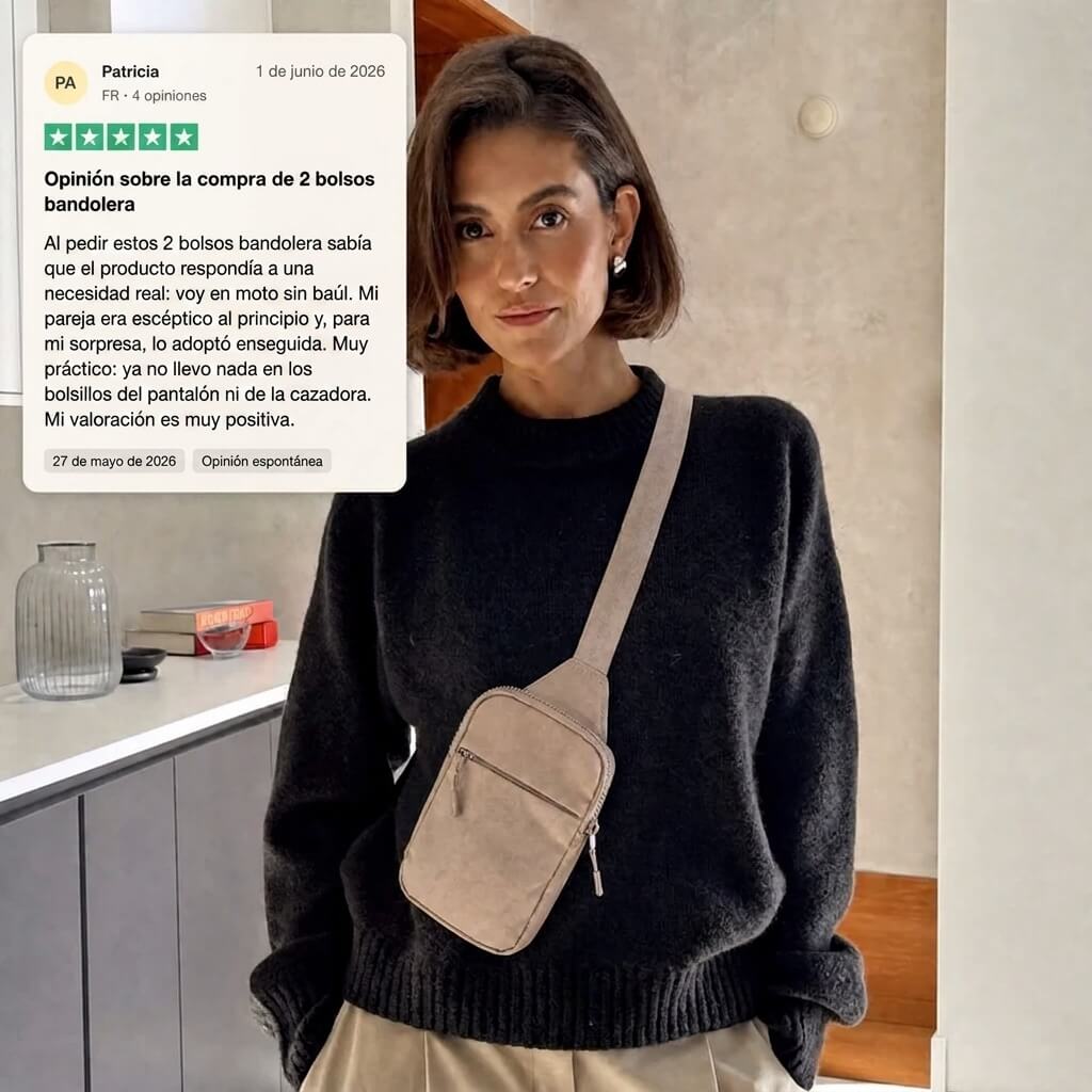 Bandolera antirrobo | NOMALERO®