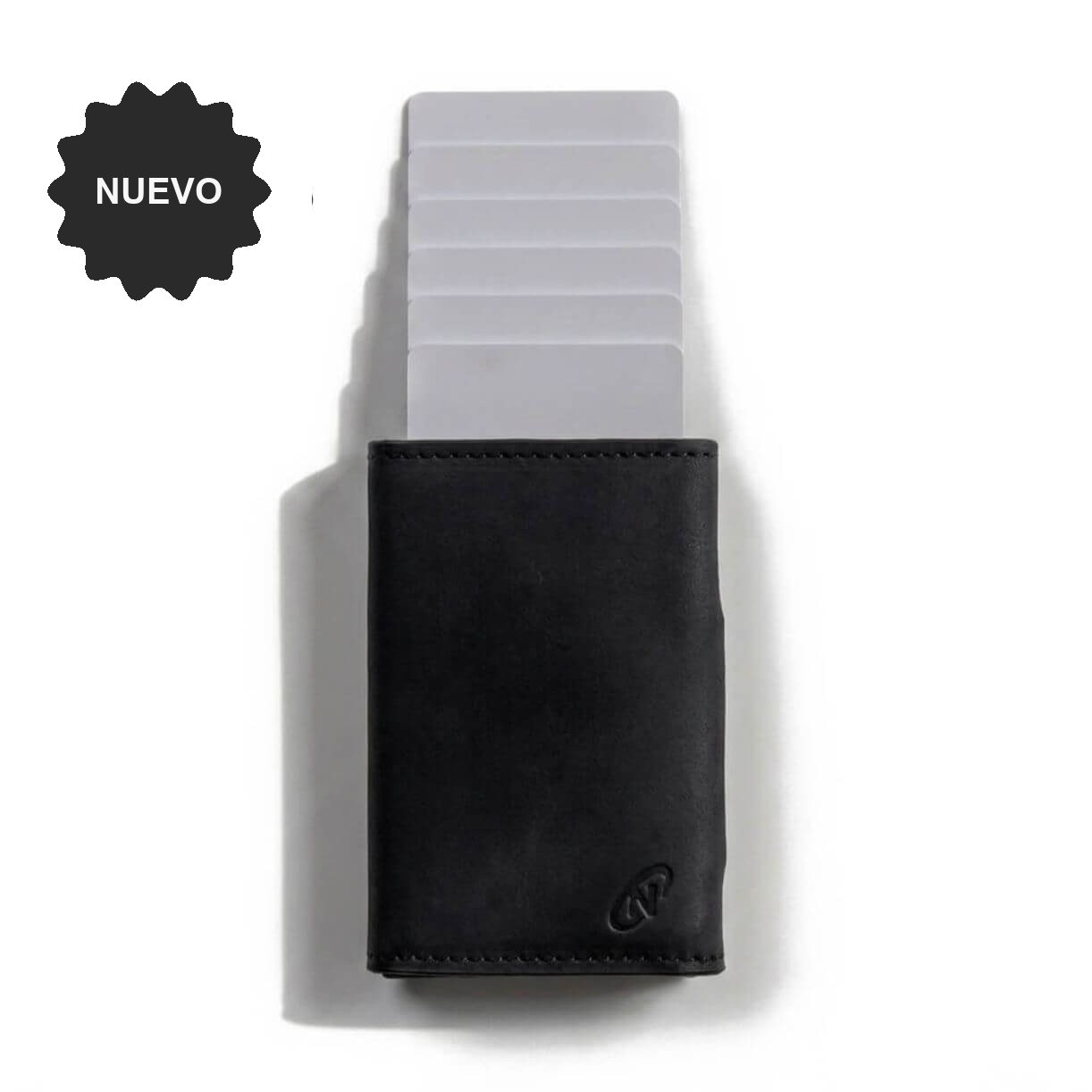 Cartera RFID V2 NOMALERO negra - novedad, tarjetas desplegadas
