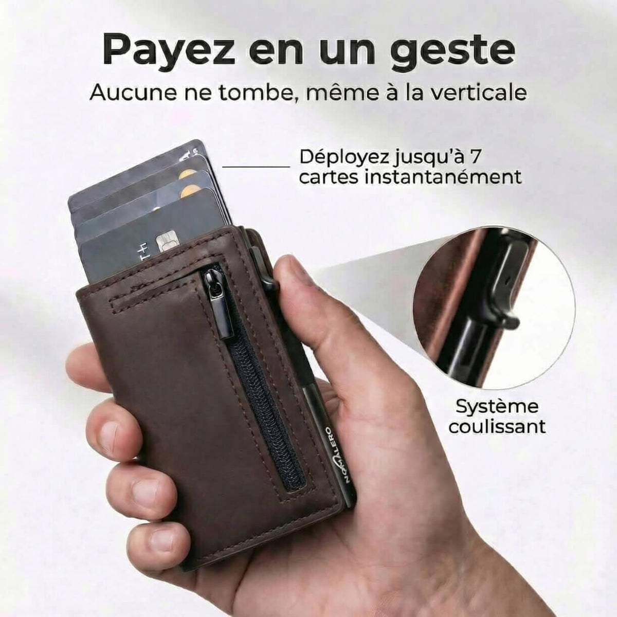 NOMALERO | Portefeuille Slim - NOMALERO