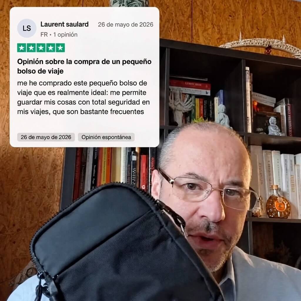Bandolera antirrobo | NOMALERO®