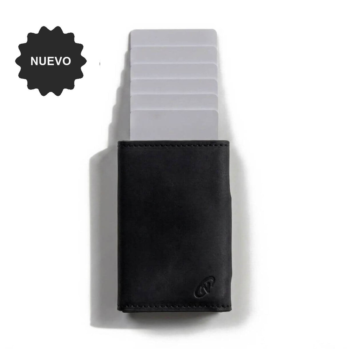 Cartera RFID V2 NOMALERO negra - novedad, tarjetas desplegadas