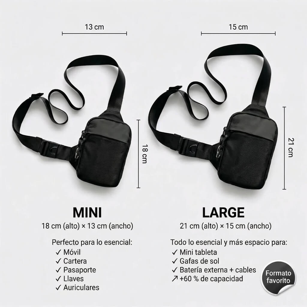 Bandolera antirrobo | NOMALERO®