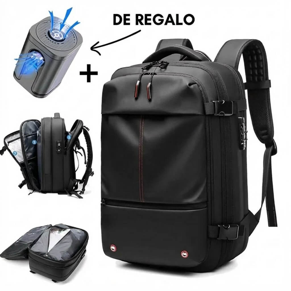 Mochila de compresión de viaje